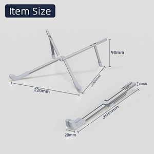 New Products B3 Minimalist Foldable Aluminum Alloy Portable Laptop Stand